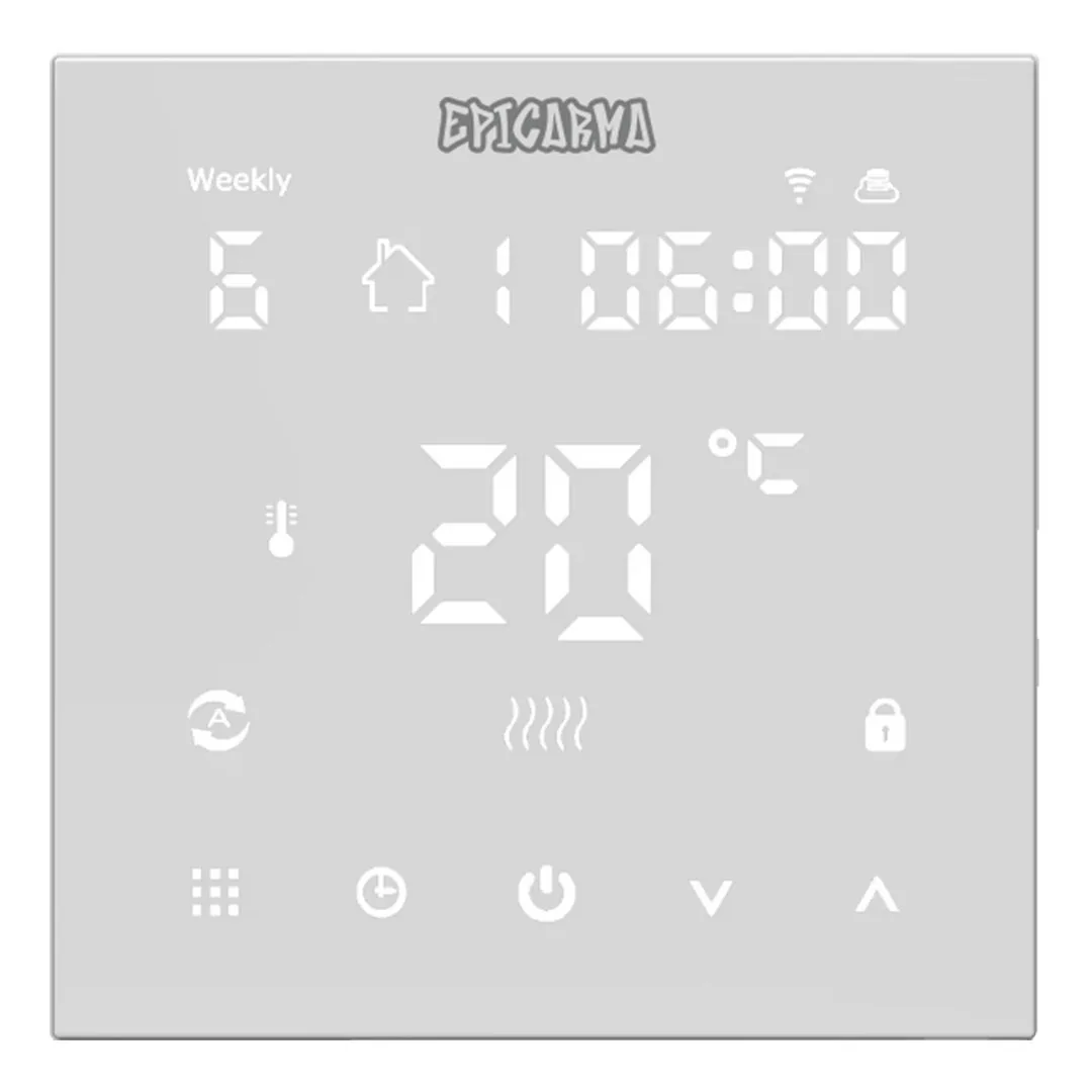 EPICARMA SMART THERMOSTAT WHITE EA-HY607AC-WH
