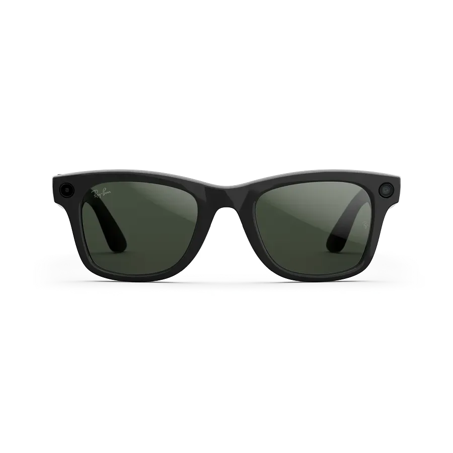 RAYBAN META WAYFARER (GEN 2 ) F SHINY BLACK L TRANSITION GRAPHITE GREEN GEN 2 S50 RW4012