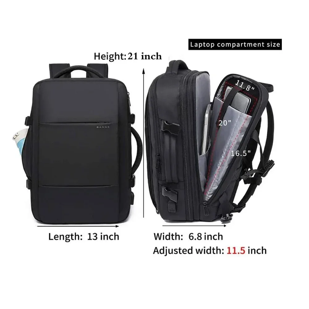 BANGE BACKPACK BLACK BG-1908 D thumbnail 4