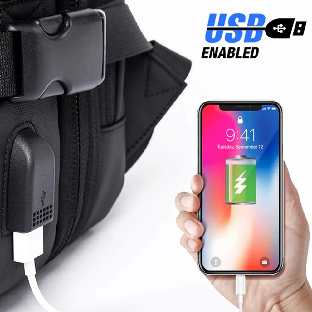 BANGE BACKPACK BLACK BG-1908 D thumbnail 3