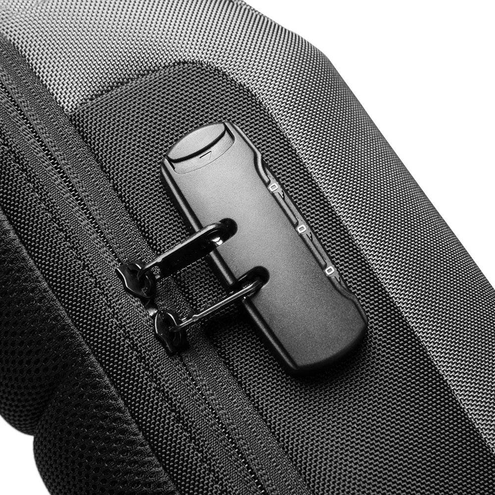 BANGE SLING BAG GRAY BG-22085 PLUS thumbnail 4