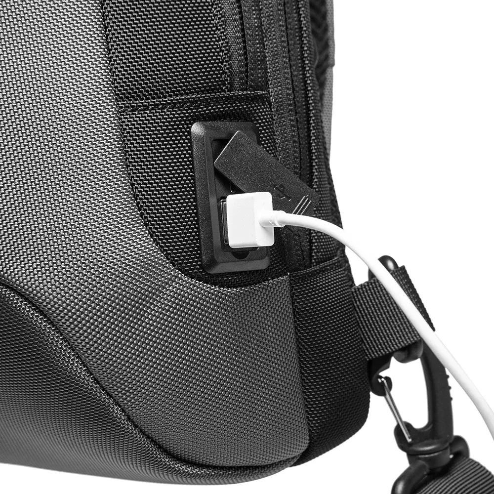 BANGE SLING BAG GRAY BG-22085 PLUS thumbnail 3