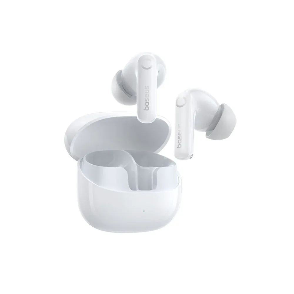 BASEUS BASS BS1 NC SEMI IN EAR TRUE WIRELESS EARBUDS MOON WHITE A0010103 thumbnail 3