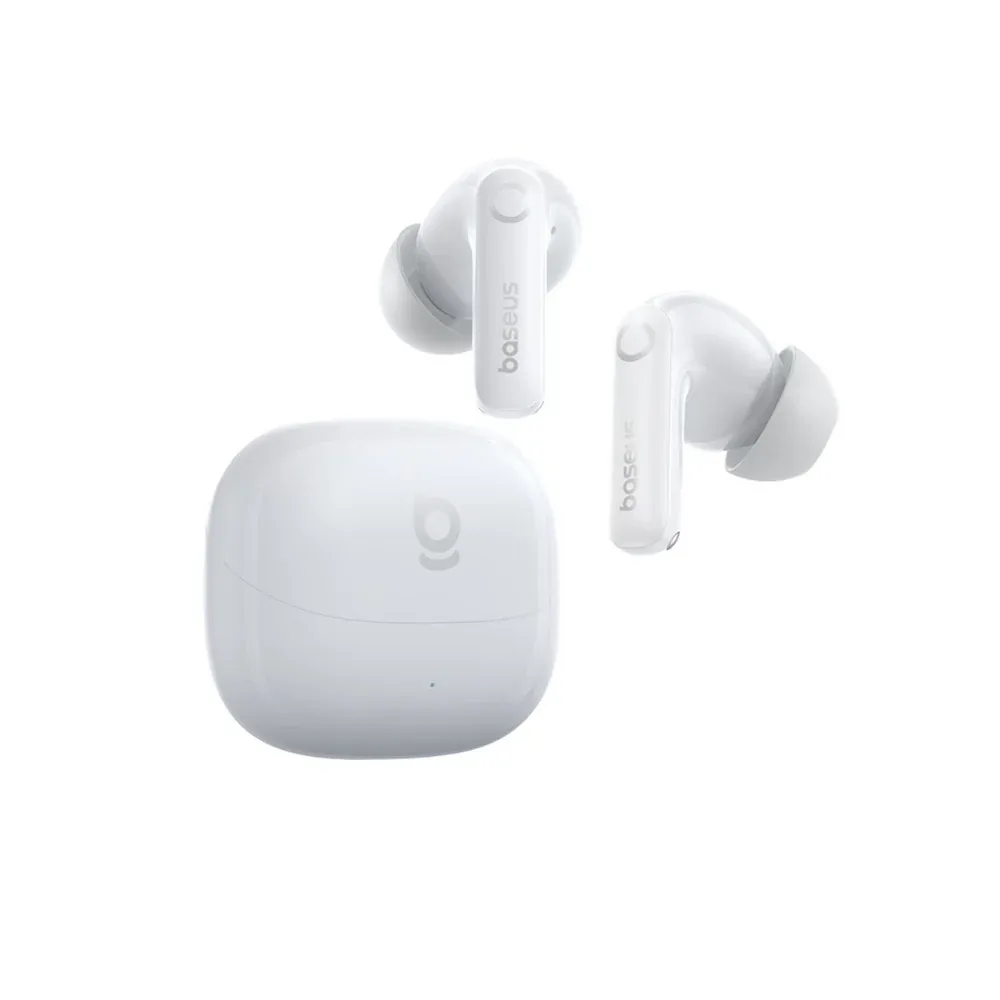 BASEUS BASS BS1 NC SEMI IN EAR TRUE WIRELESS EARBUDS MOON WHITE A0010103 thumbnail 4