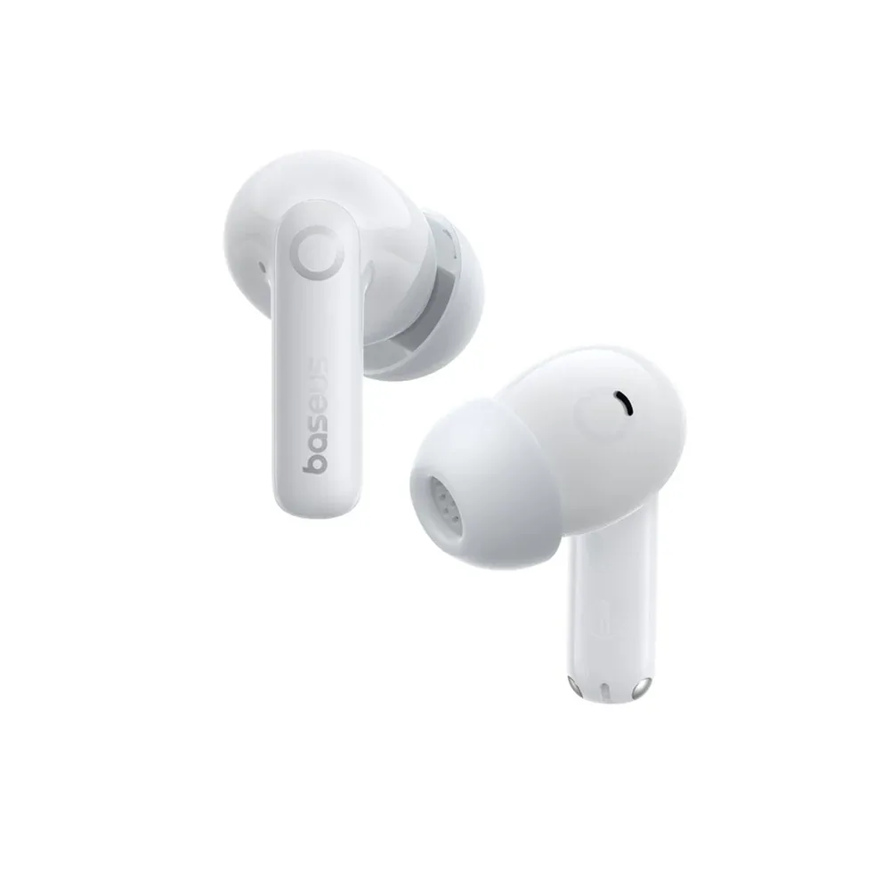 BASEUS BASS BS1 NC SEMI IN EAR TRUE WIRELESS EARBUDS MOON WHITE A0010103 thumbnail 2