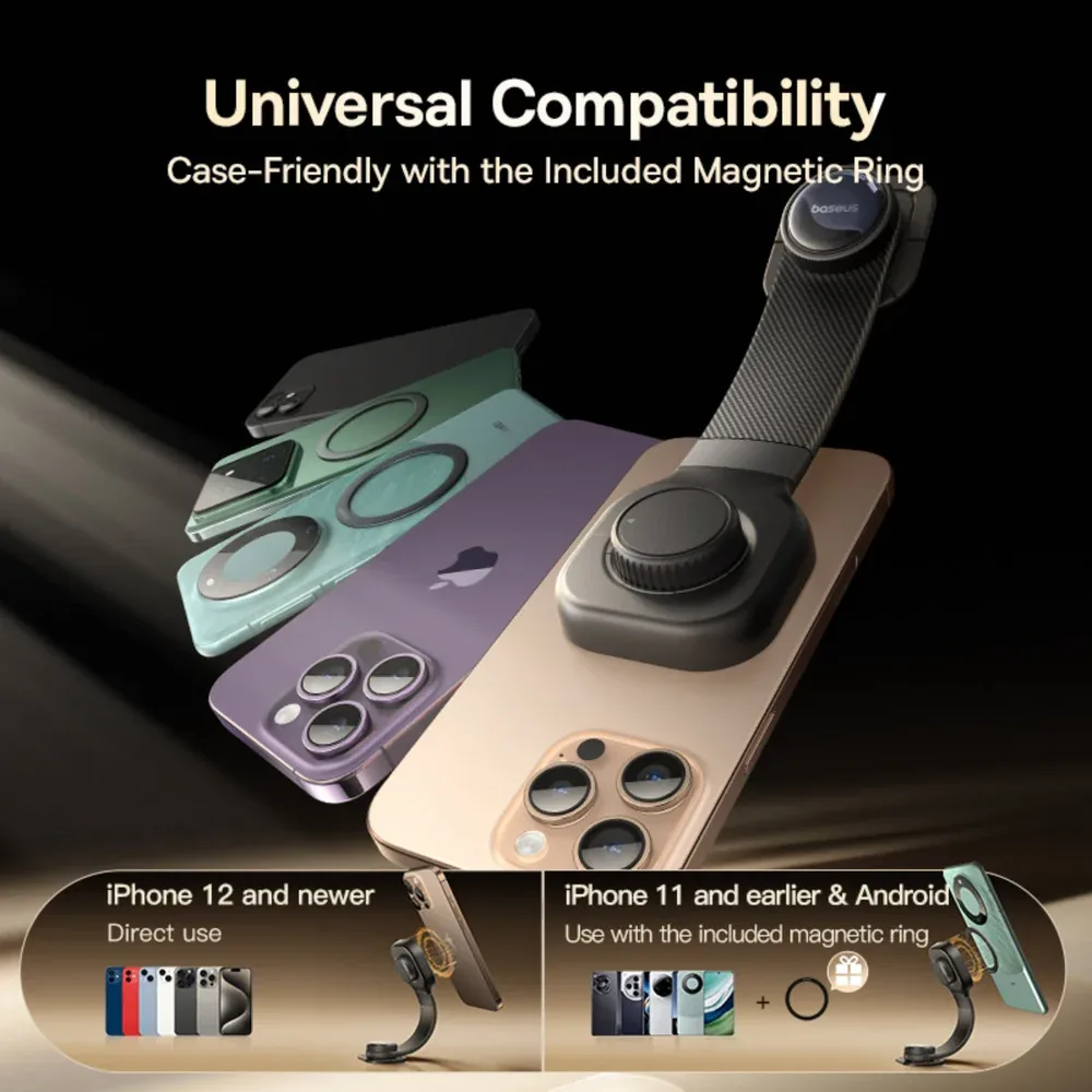 BASEUS PRIM TRIP C03 MAGNETIC CAR MOUNT COSMIC BLACK C0013601 thumbnail 12
