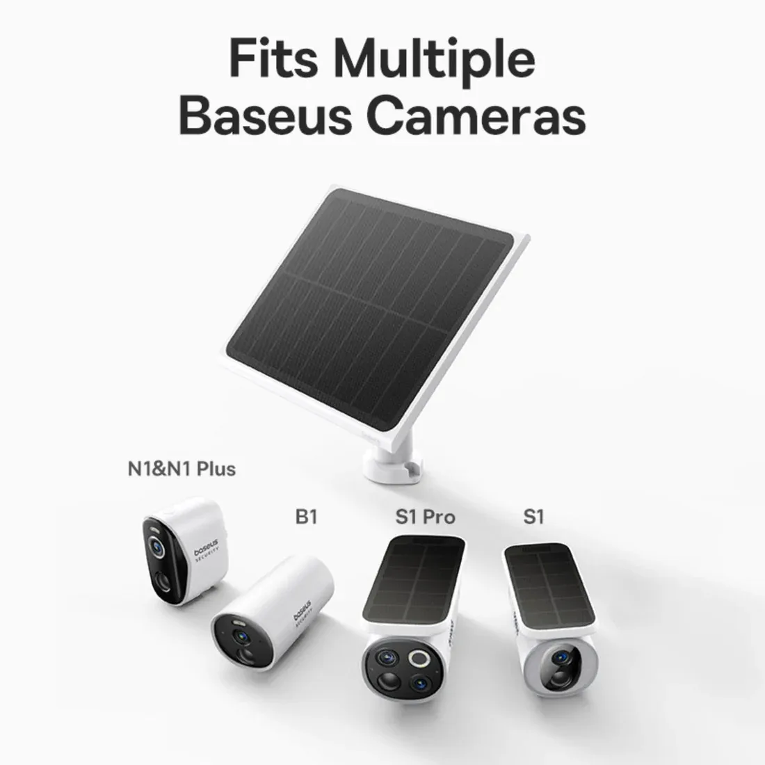BASEUS SECURITY A1 SOLAR PANEL WHITE S0003600 thumbnail 5