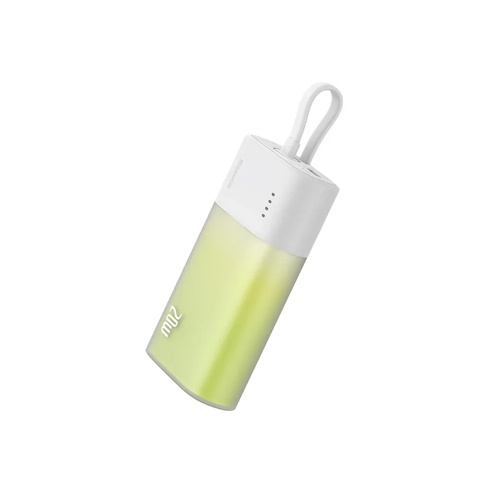 BASEUS POPSICLE FAST CHARGING POWER BANK TYPE C EDITION 5200MAH 20W FOREST GREEN P10055601613 thumbnail 6
