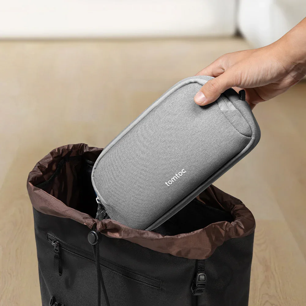 TOMTOC LIGHT T12 1.8L ESSENTIAL TECH ORGANIZER GRAY T12M1G2 thumbnail 18