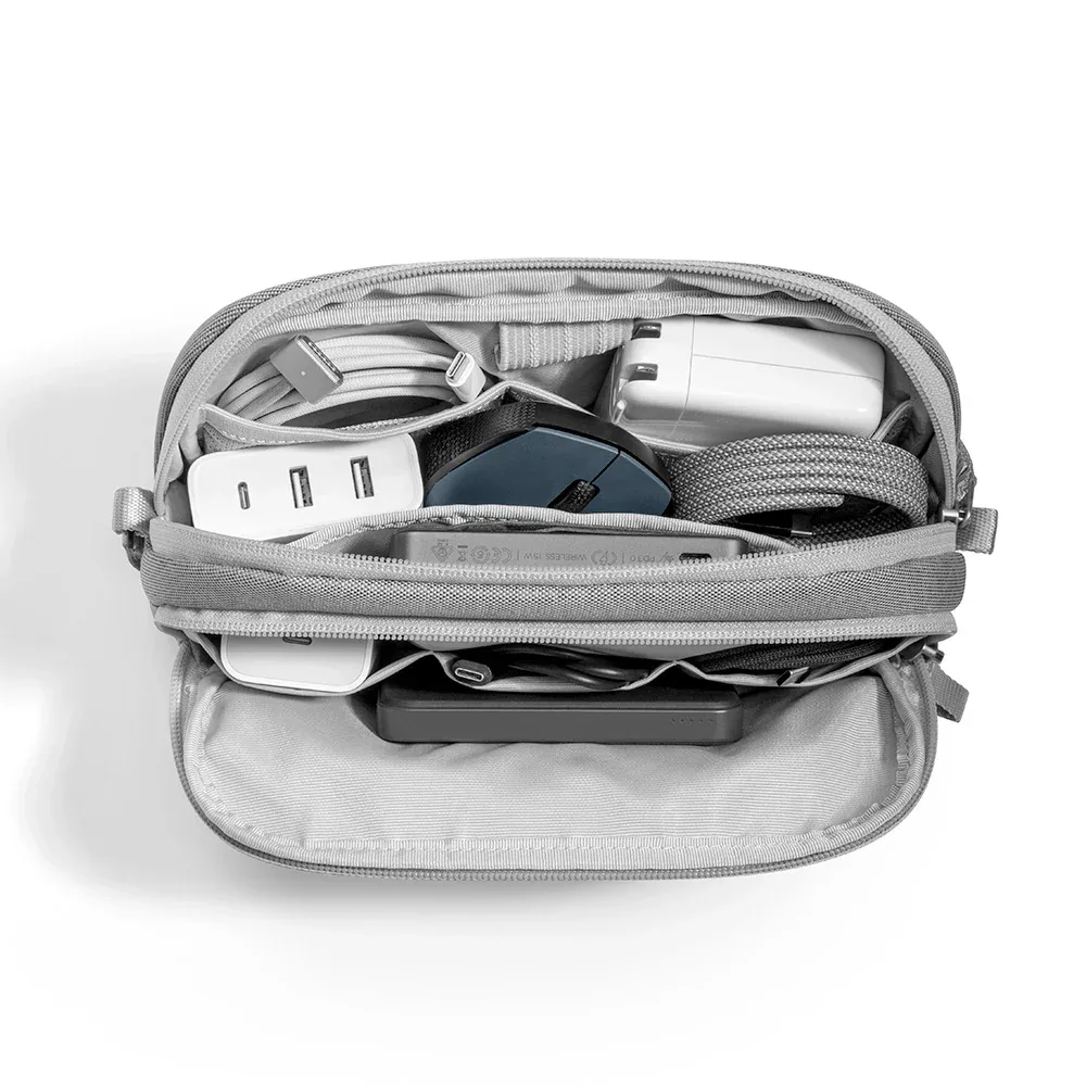 TOMTOC LIGHT T12 1.8L ESSENTIAL TECH ORGANIZER GRAY T12M1G2 thumbnail 15