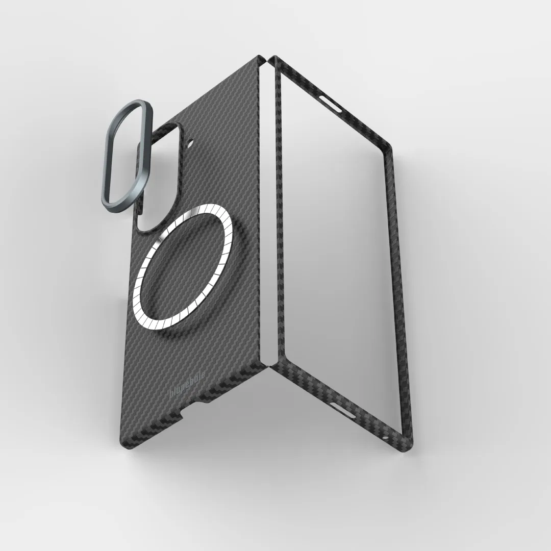 BLUPEBBLE SAMSUNG GALAXY FOLD 8 ULTRA ARMATEK CASE BLACK BP-ARMTKSGFLD8U-BK thumbnail 2