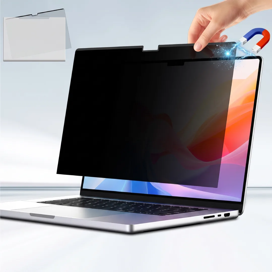 BLUPEBBLE MACBOOK AIR 15.3 INCH M2-M5 GRAPHENE SCREEN PROTECTOR PRIVACY BP-MAGPRVAIR15-PRV thumbnail 10