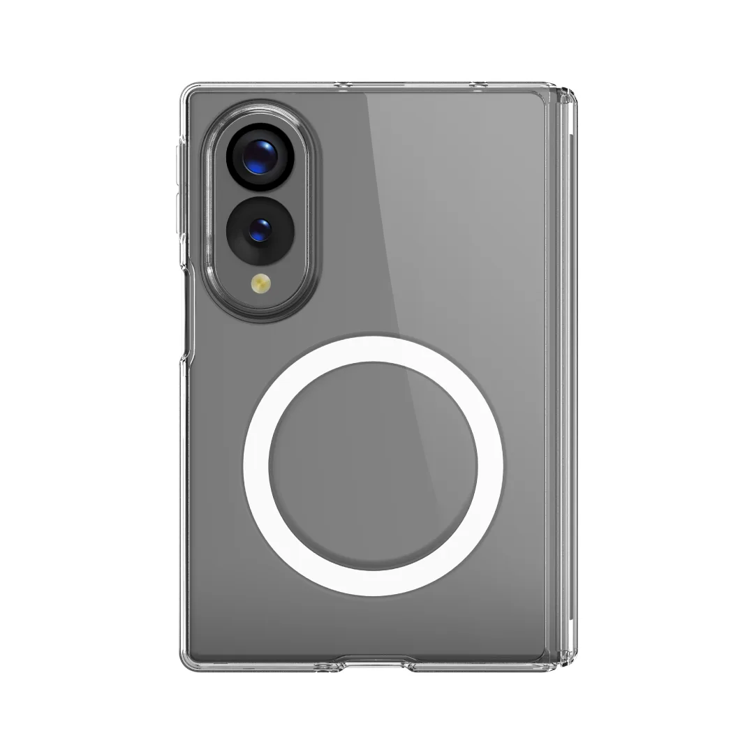 BLUPEBBLE SAMSUNG GALAXY FOLD 8 HYBRID MAG CASE CLEAR BP-SMHMFD8-CL thumbnail 8