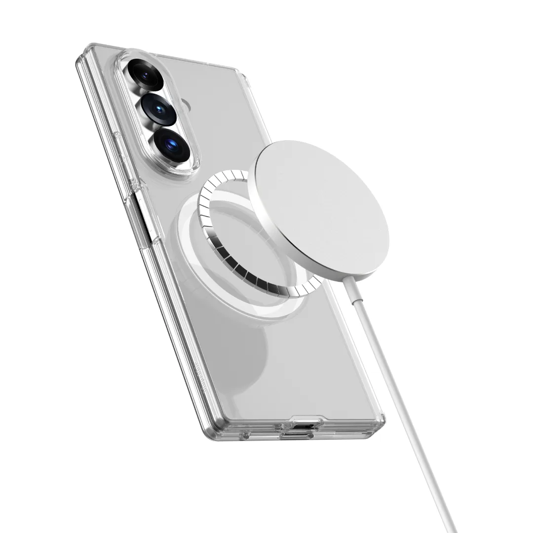 BLUPEBBLE SAMSUNG GALAXY FOLD 8 ULTRA HYBRID MAG CASE CLEAR BP-SMHMFD8U-CL thumbnail 6