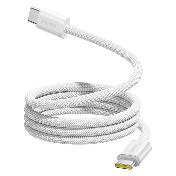 BASEUS DYNAMIC 4 PRO MAGNETIC FAST CHARGING CABLE USB C TO USB C 100W 1M WHITE P10385200211