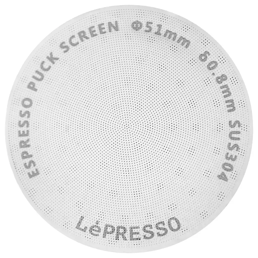 LEPRESSO 51MM PRECISION FIT PUCK SCREEN SILVER LPCFFPS0071SL
