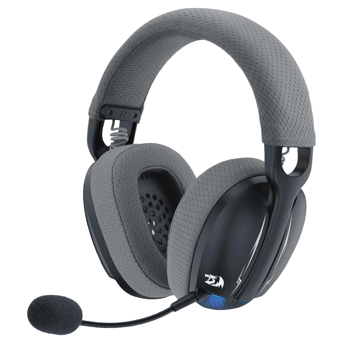 REDRAGON SKULD PRO 3 MODE LIGHT WEIGHT WIRELESS GAMING HEADSET BLACK GRAY H878BG