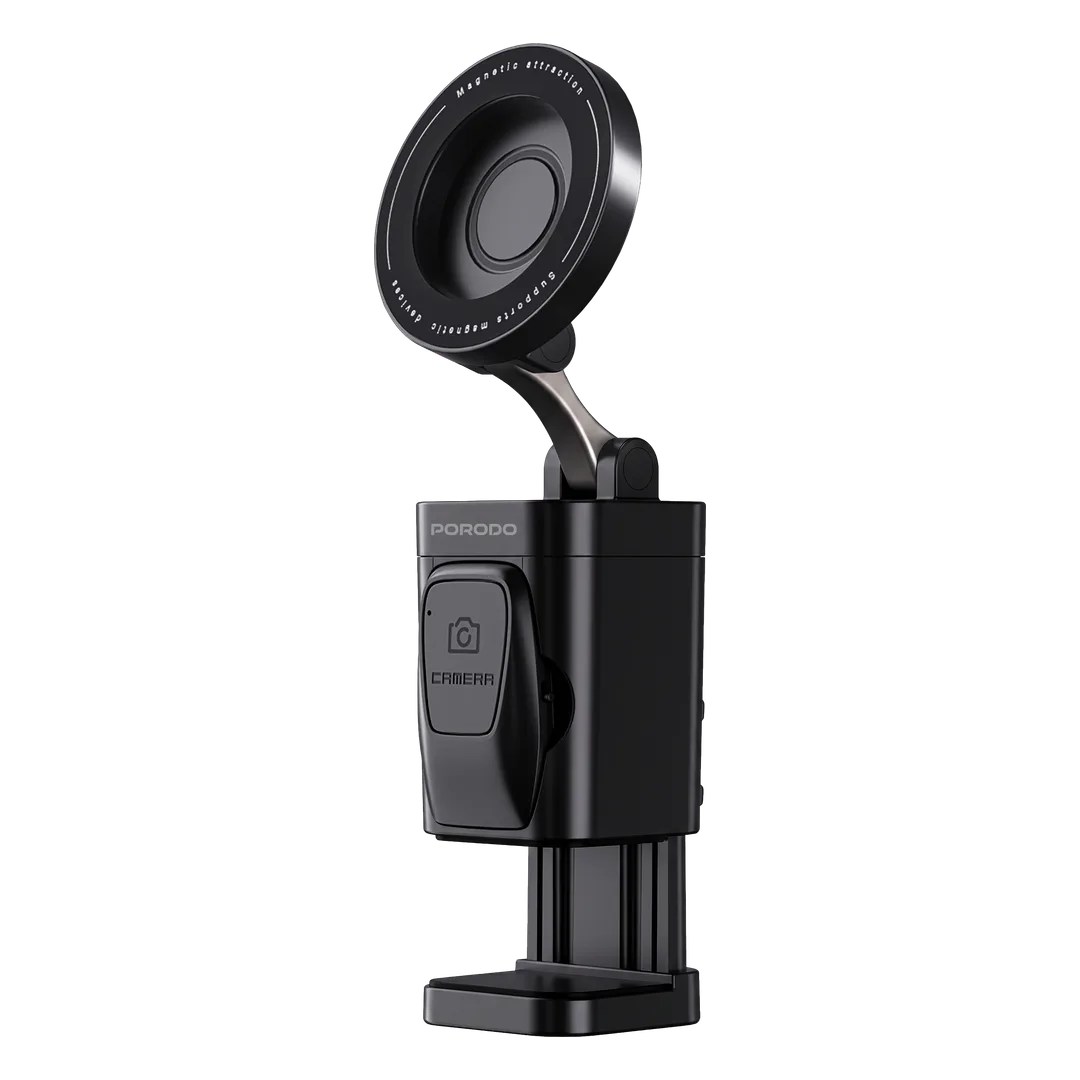 PORODO CLIP SELFIE TRAVEL PHONE MOUNT BLACK PDLX80BK