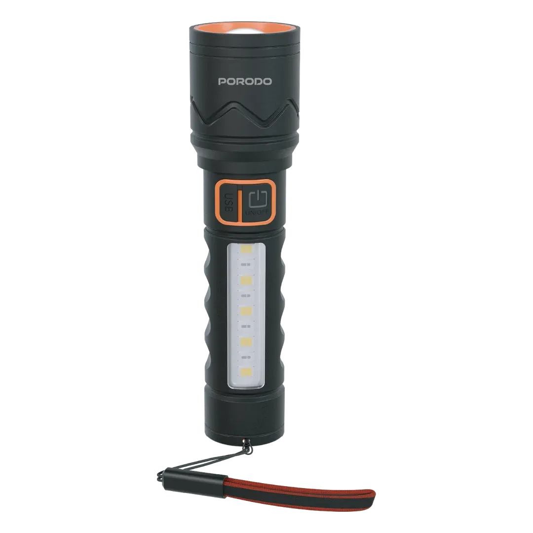 PORODO SOL APEX II MINI PORTABLE TORCH LIGHT BLACK PD036CBK