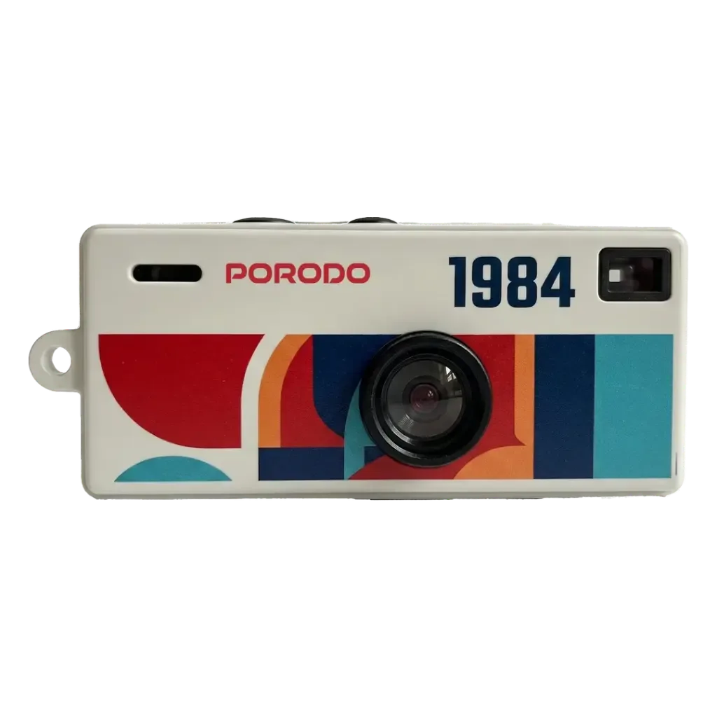 PORODO LIFESTYLE MEMO II THUMB SIZED DIGITAL CAMERA TF CARD SUPPORT WHITE PDLFSTG6WH