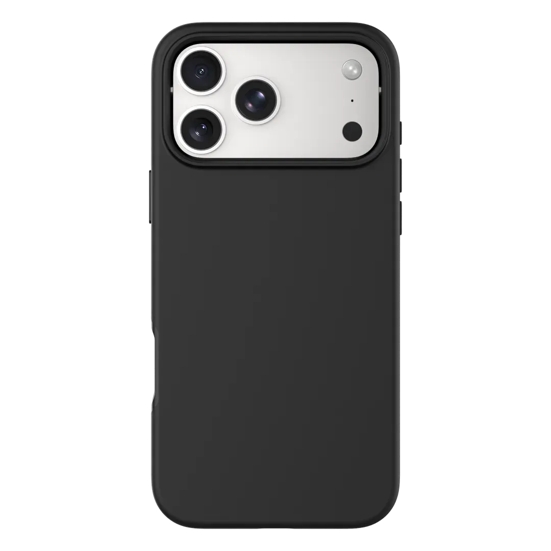 LEVELO IPHONE 18 PRO MAX DALE SILKY SOFT TOUCH FINISH HYBRID PC TPU CONSTRUCTION CASE BLACK LVLDLEMSC18PMBK