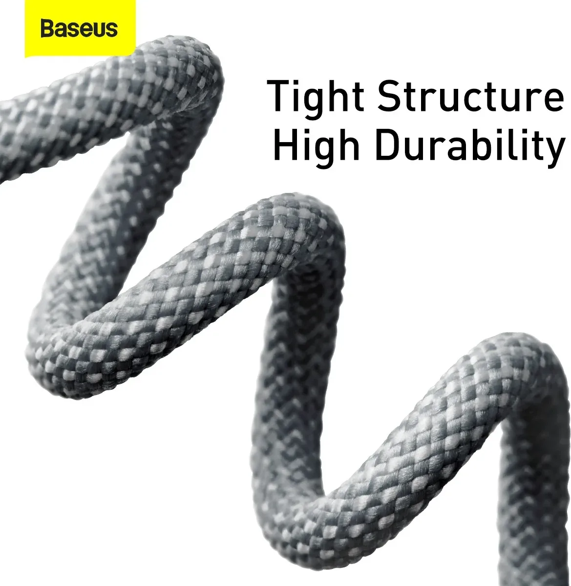 BASEUS DYNAMIC 3 SERIES FAST CHARGING DATA CABLE TYPE C TO TYPE C 100W 2M BLACK P10367000111 thumbnail 5
