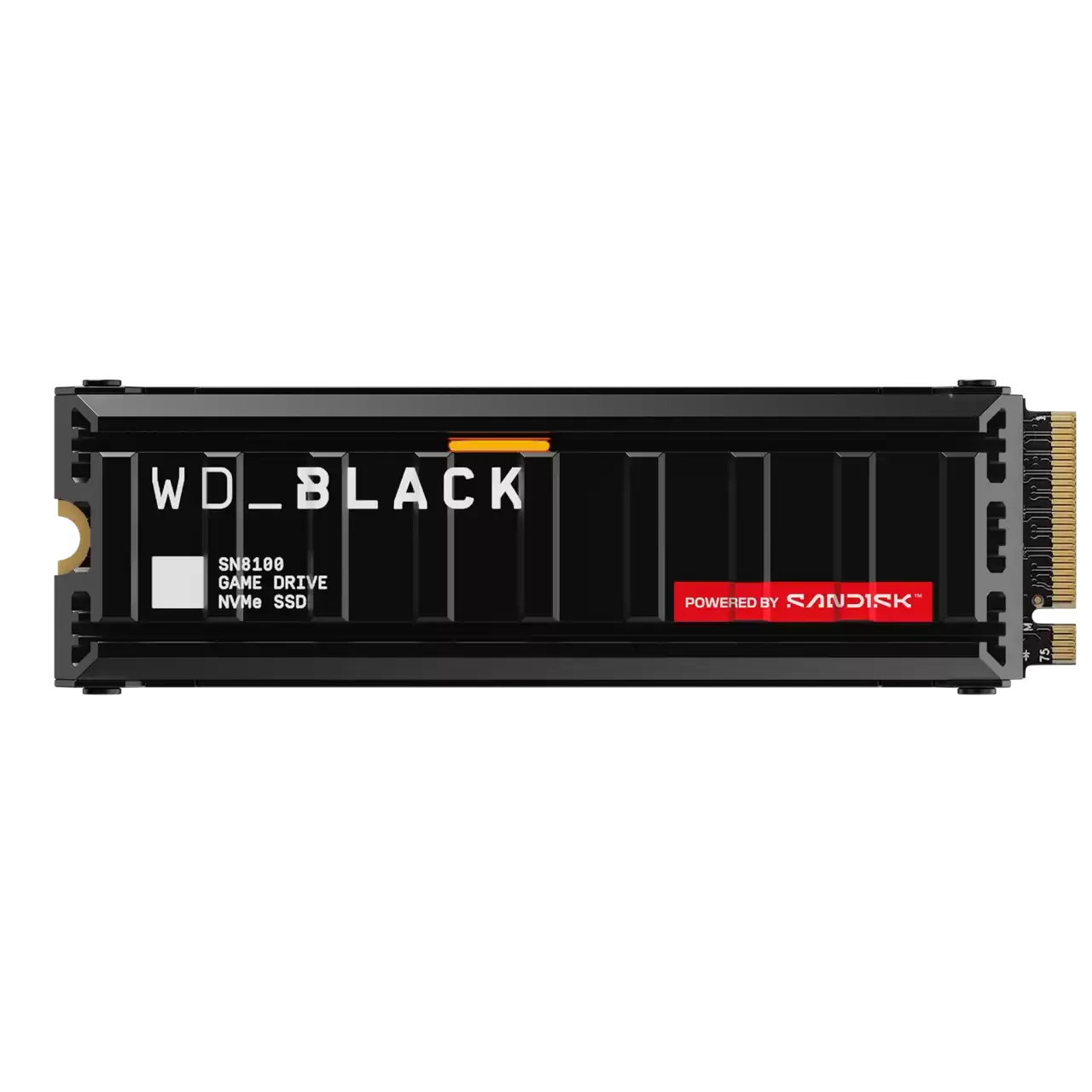WD 1TB BLACK SN8100 NVME PCIE 5.0 M.2 2280 SSD WITH HEATSINK R14 900MBS W11 000MBS WDS100T1XHM