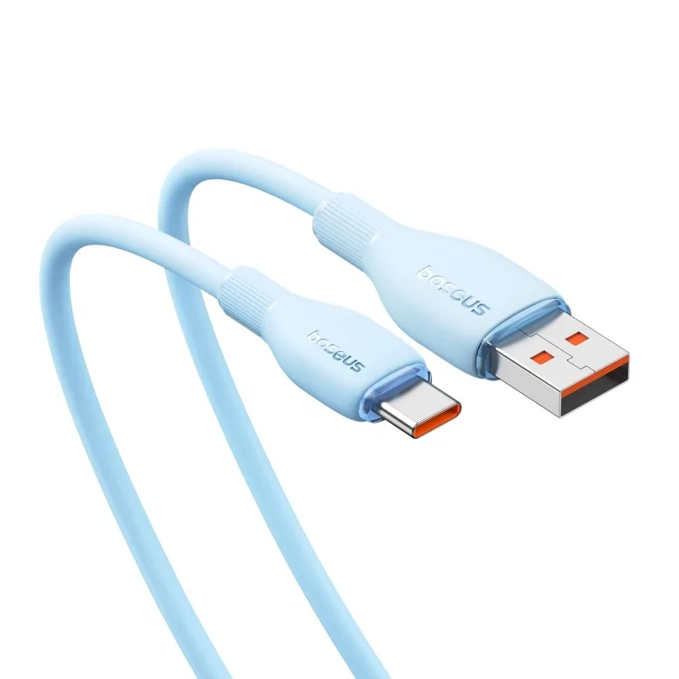 BASEUS PUDDING SERIES FAST CHARGING USB TO TYPE C 6A 100W CABLE 1.2M GALAXY BLUE P10355703311 thumbnail 3