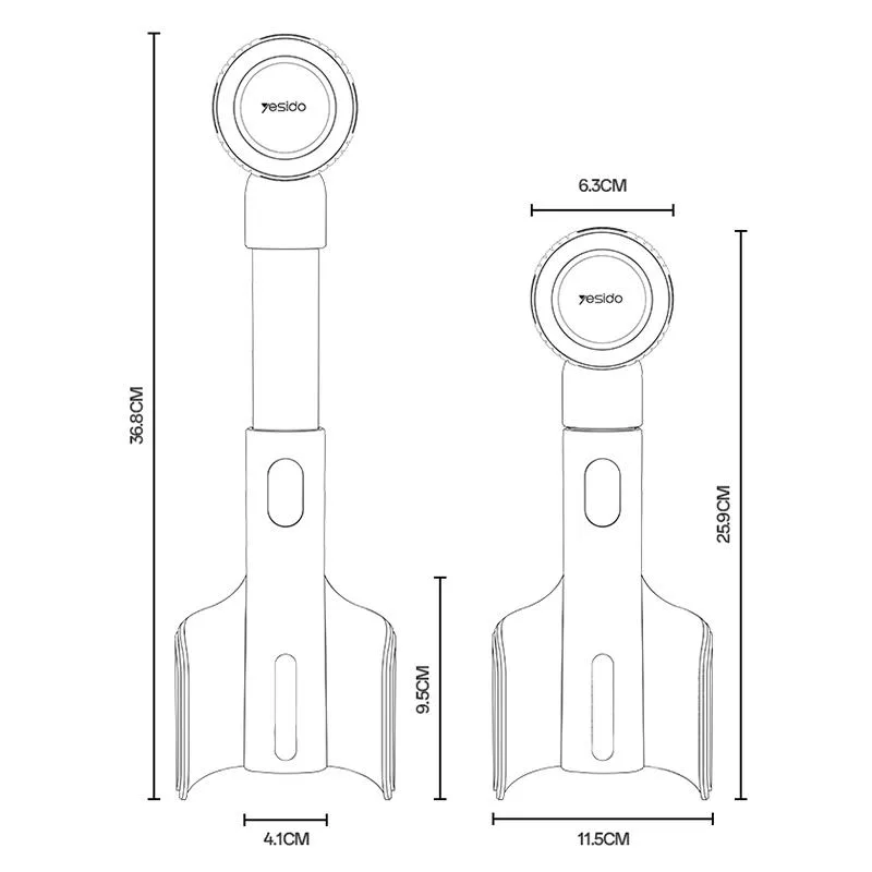 YESIDO CAR CUP HOLDER C230 thumbnail 11