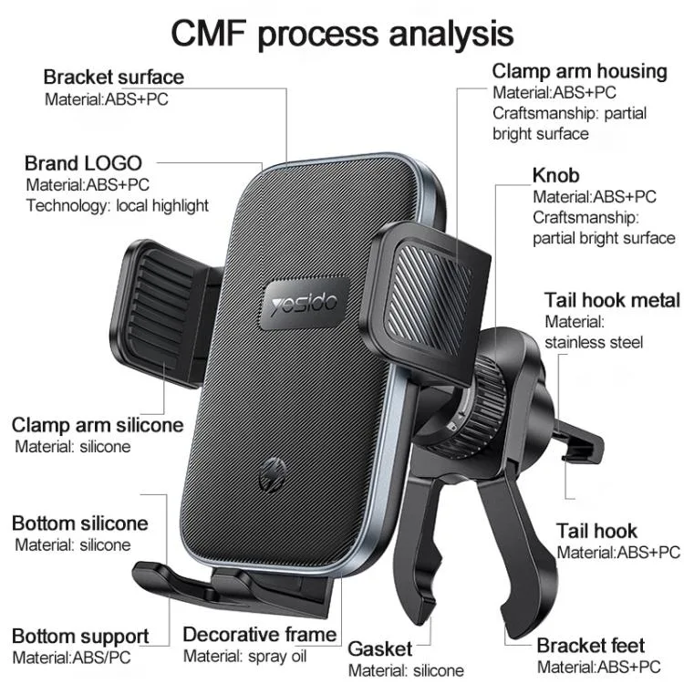 YESIDO WIRELESS HOLDER C318 thumbnail 2