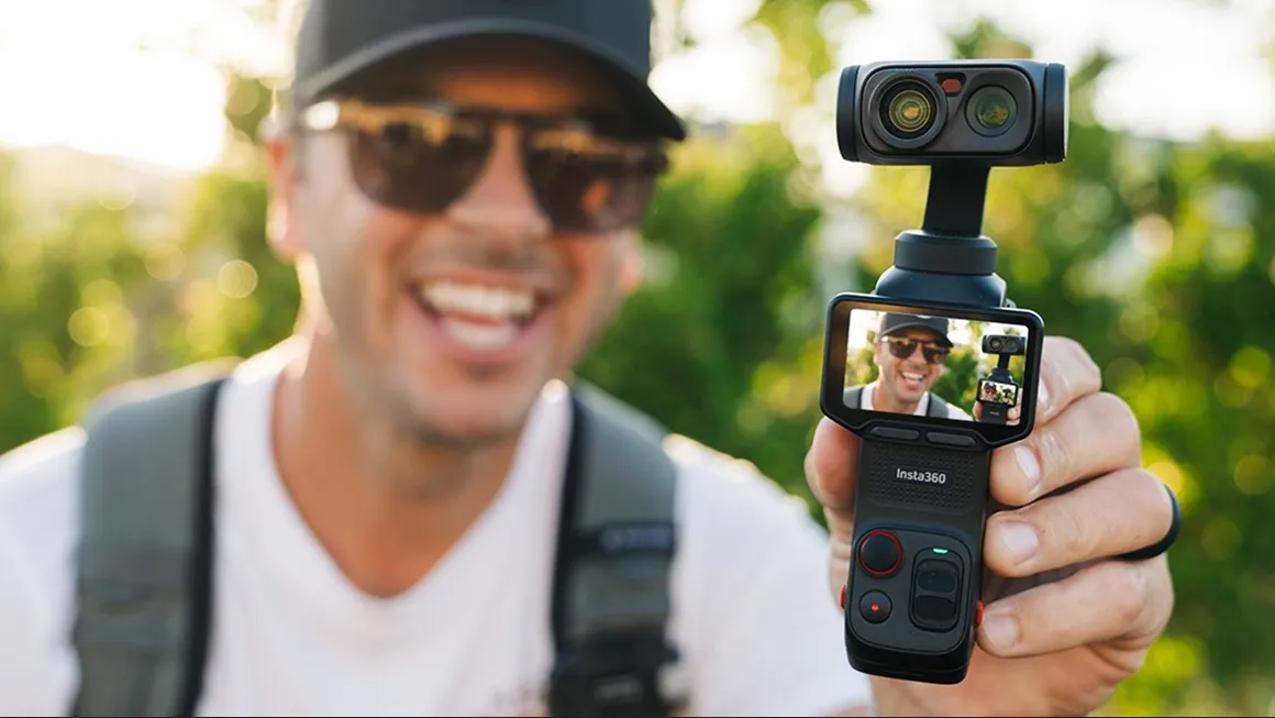 INSTA360 LUNA ULTRA 8K GIMBAL CAMERA CREATOR BUNDLE STELLAR WHITE CINSABTA thumbnail 4
