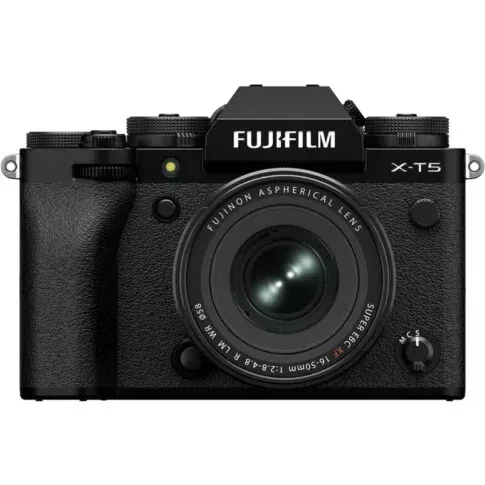 FUJIFILM X-T5 MIRRORLESS CAMERA WITH XF 16-50MM F2 8-4.8 R LM WR LENS BLACK FF220001 thumbnail 12