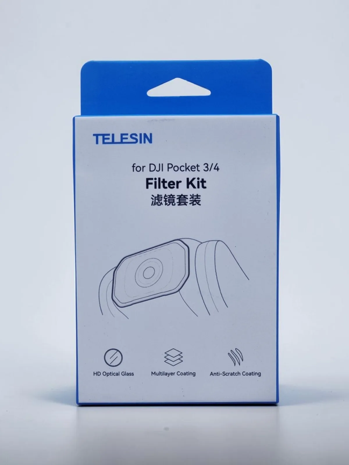 TELESIN FILTER KIT FOR DJI POCKET 34 S5-FLT-62-TDJ