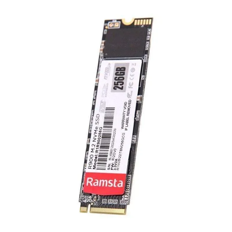 RAMSTA 256GB NVME PCIE GEN3 M.2 2280 INTERNAL SSD R3000MBS W1000MBS R1R900256G