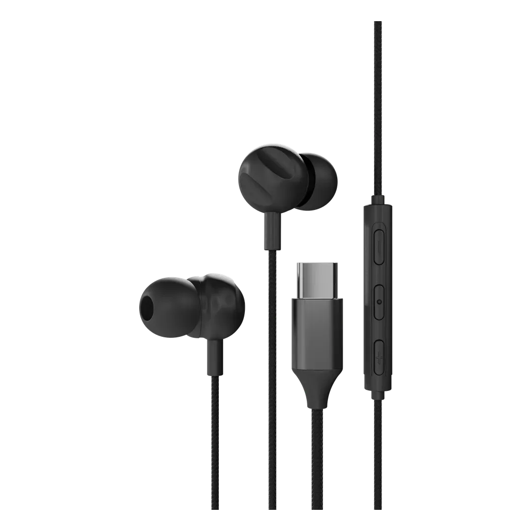POWEROLOGY FILO HIGH FIDELITY EARPHONES BLACK PW4112BK