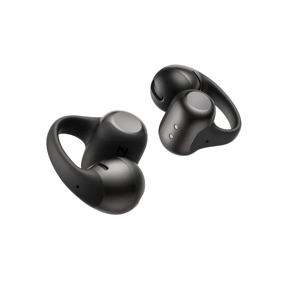 AFTER SHOKZ OPEN DOTS 2 OPEN EAR CLIP ON EARBUDS BLACK E320