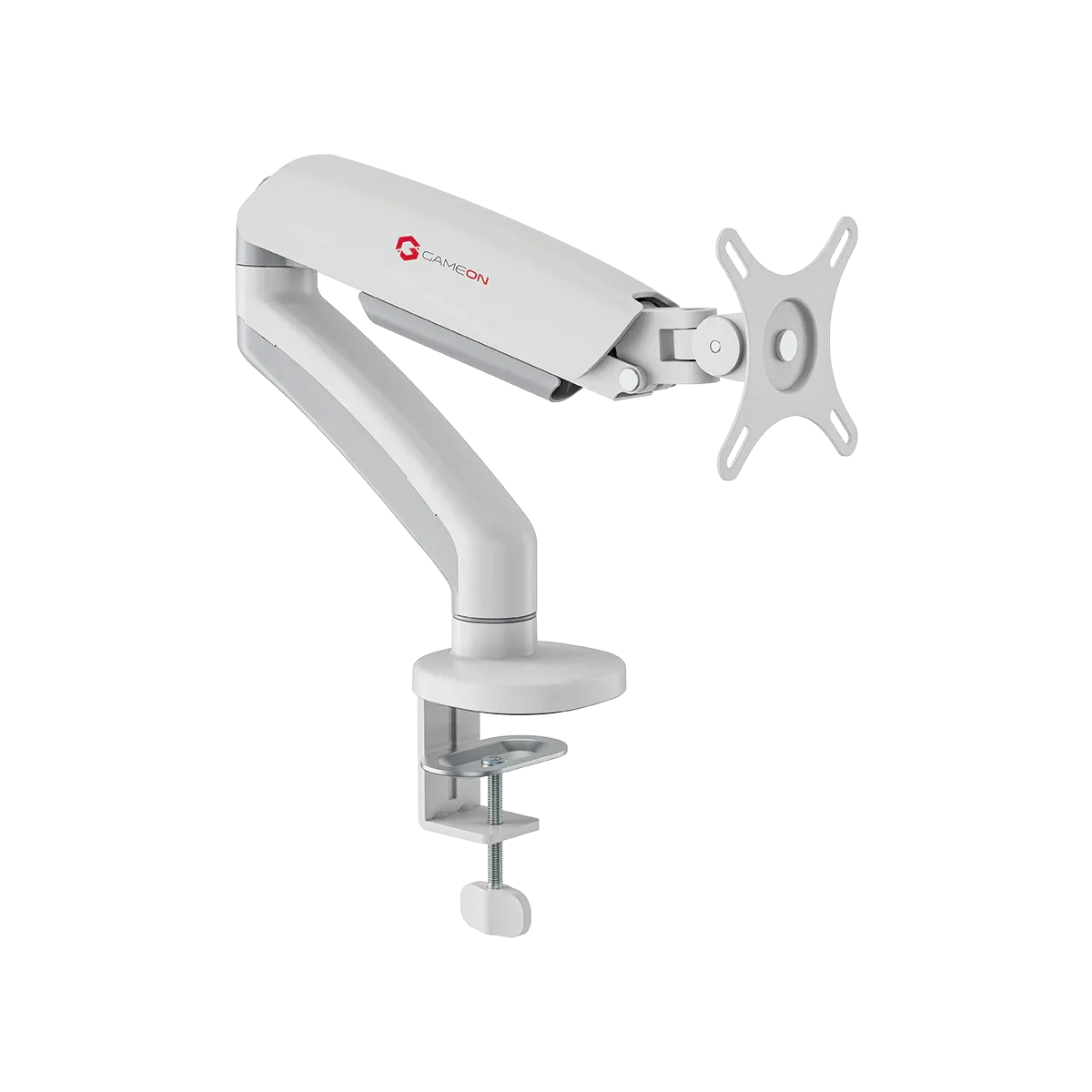 GAMEON DUAL MONITOR ARM FOR GAMING AND OFFICE USE WHITE GO-5450 thumbnail 2