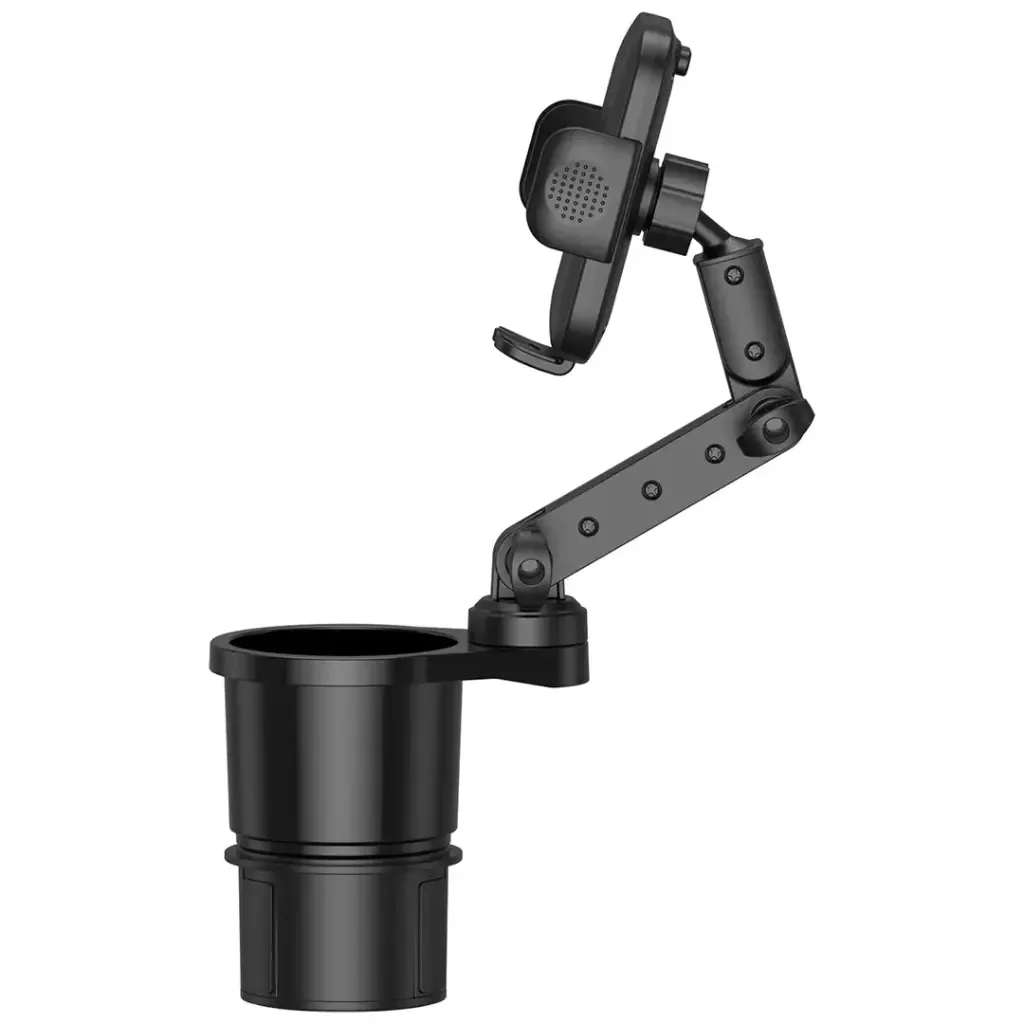 GREEN LION 2 IN 1 FLEXGRIP CAR CUP HOLDER AND PHONE MOUNT BLACK GN2N1CUPHLBK thumbnail 4