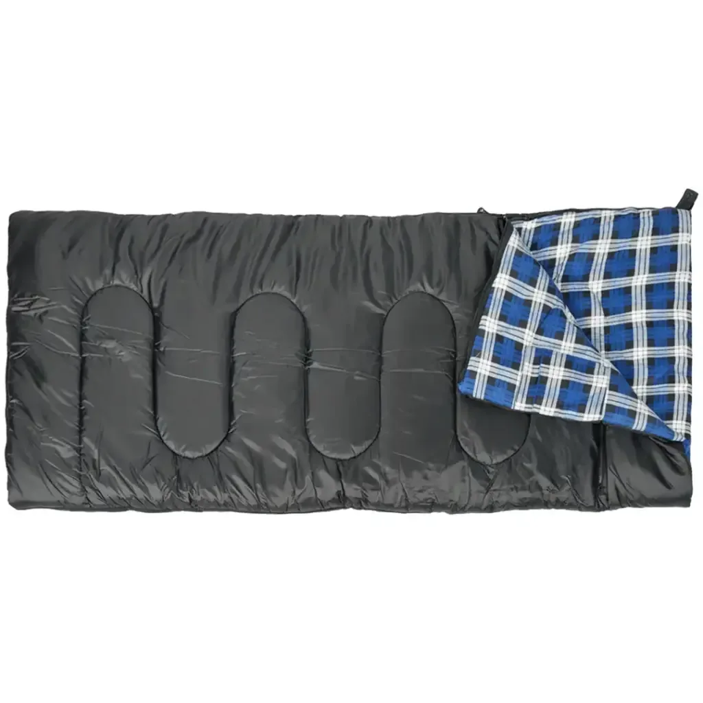 GREEN LION SLEEP MATE CAMPING SLEEPING BAG BLACK GNSMCPSLBGBK