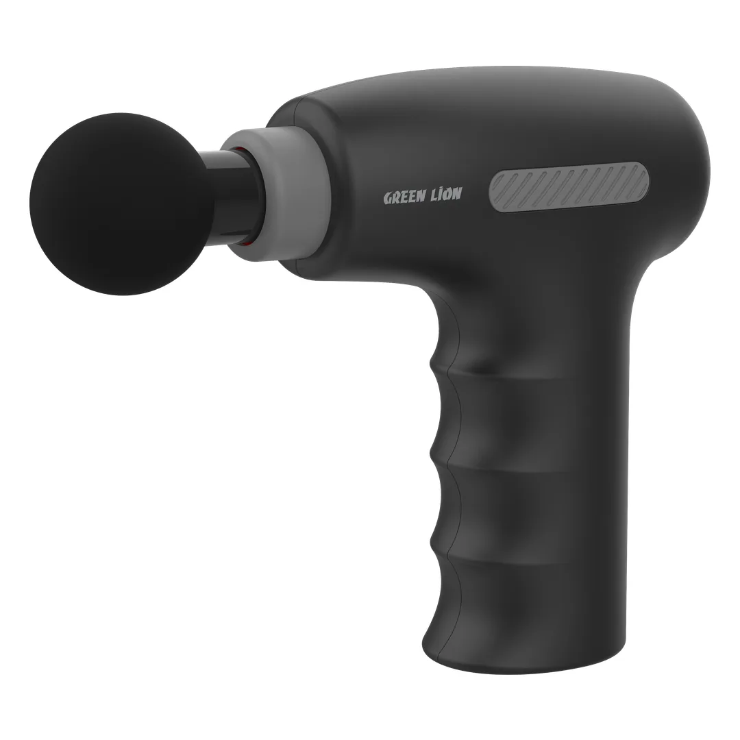 GREEN LION TRAINER T1 HANDHELD MASSAGE GUN BLACK GNTRNRT1MGNBK