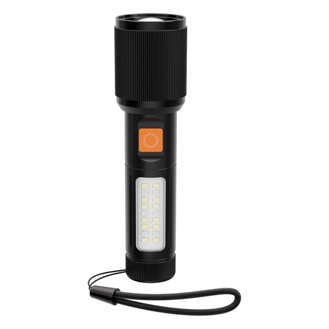 PORODO SOL APEX MINI PORTABLE TORCH LIGHT SMD LED BLACK PD9336BK