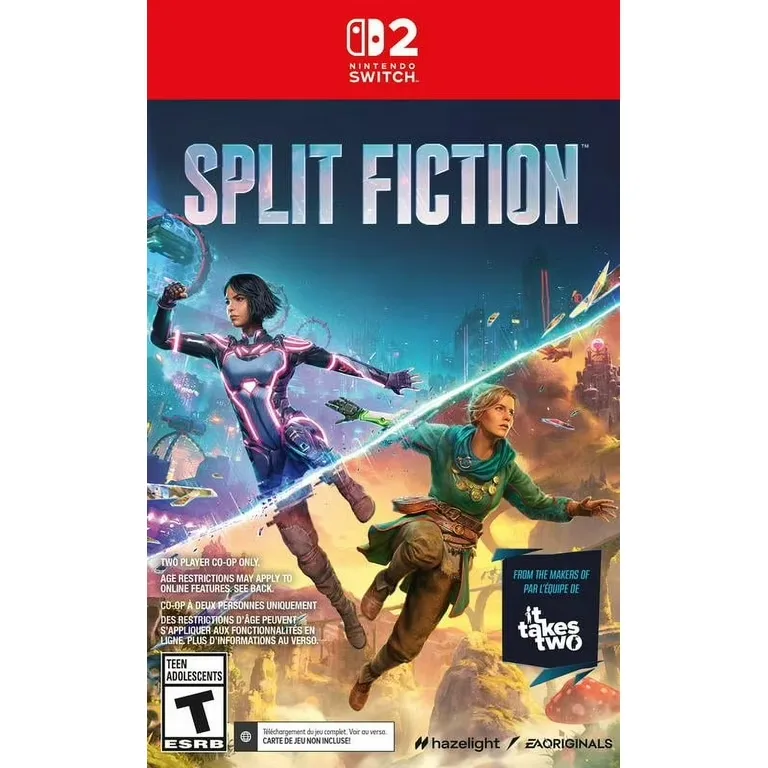NNTENDO SWITCH 2 SPLIT FICTION GAME