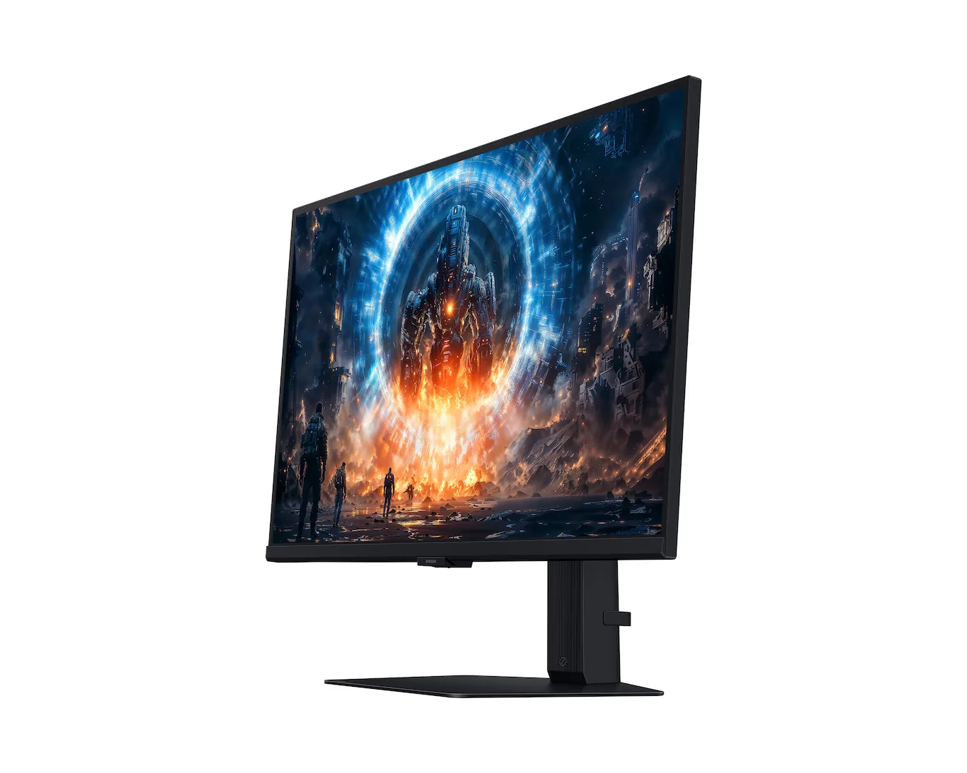 SAMSUNG 27 INCH ODYSSEY G6 G60F QHD 350HZ 1MS RESPONSE G-SYNC WITH PIVOT GAMING MONITOR LS27FG600EMXUE