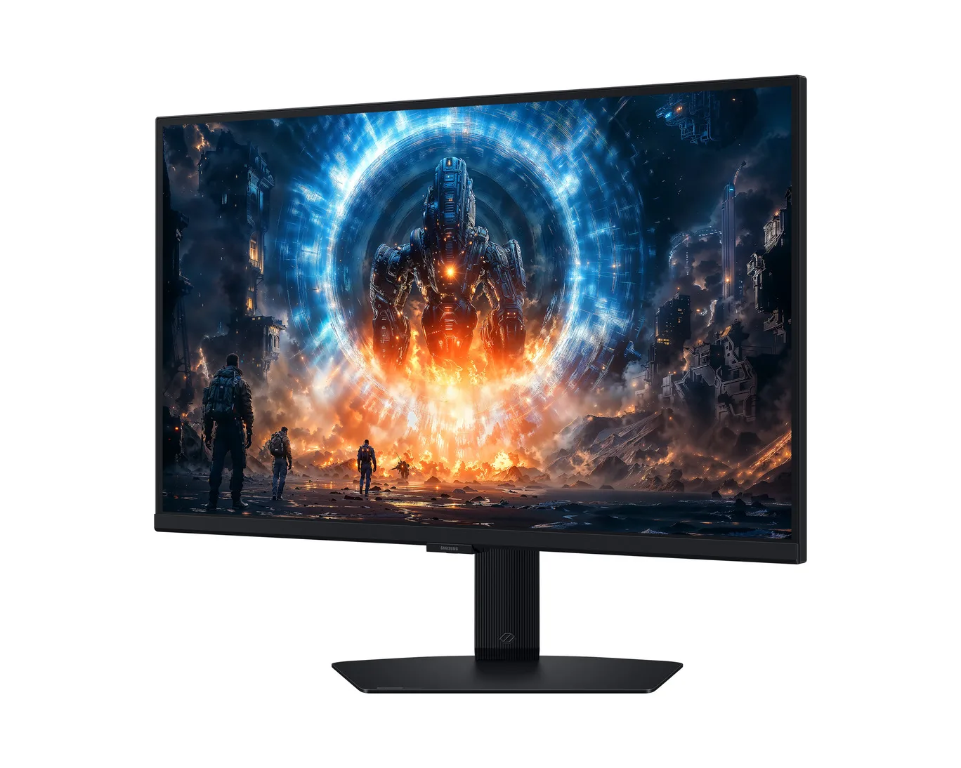 SAMSUNG 27 INCH ODYSSEY G6 G60F QHD 350HZ 1MS RESPONSE G-SYNC WITH PIVOT GAMING MONITOR LS27FG600EMXUE