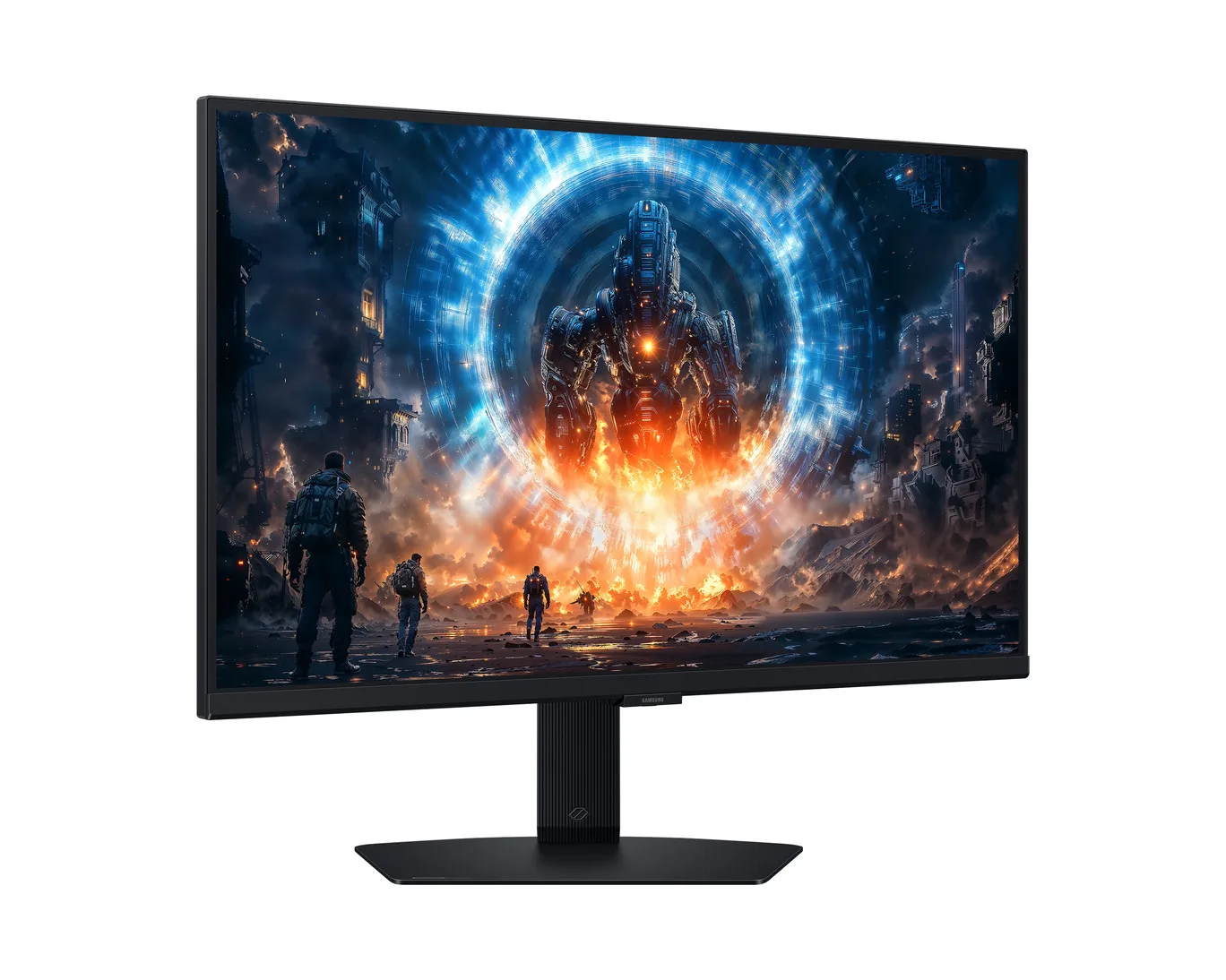 SAMSUNG 27 INCH ODYSSEY G6 G60F QHD 350HZ 1MS RESPONSE G-SYNC WITH PIVOT GAMING MONITOR LS27FG600EMXUE