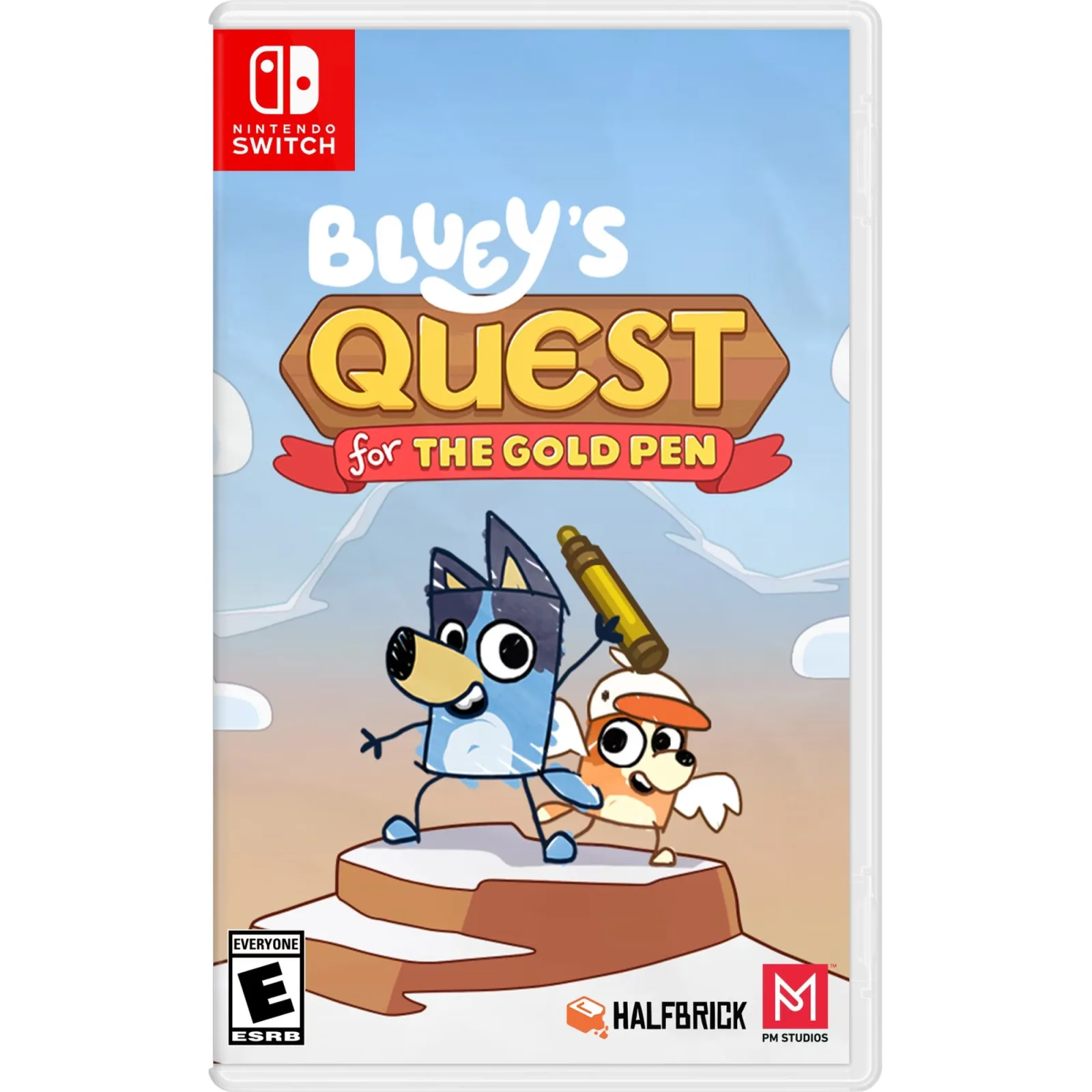 NINTENDO SWITCH 2 BLUEYS QUESTS FOR THE GOLD PEN GAME