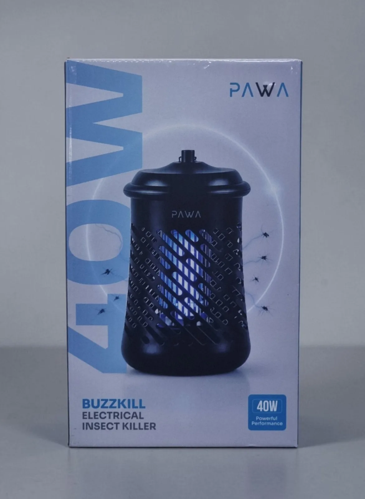 PAWA BUZZKILL ELECTRICAL INSECT KILLER 40W BLACK PW-IKMZ4015-BK