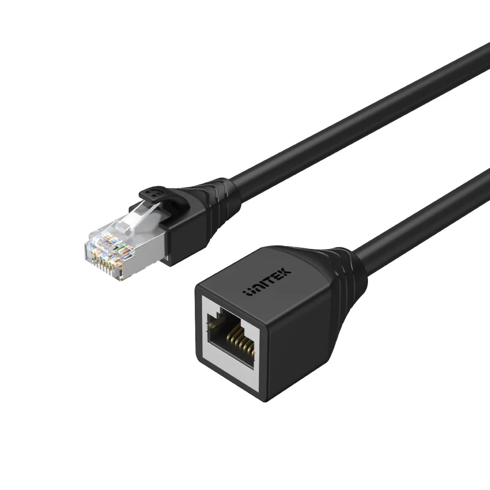 UNITEK CAT 6 STP EXTENSION CABLE 3M BLACK C1896BK