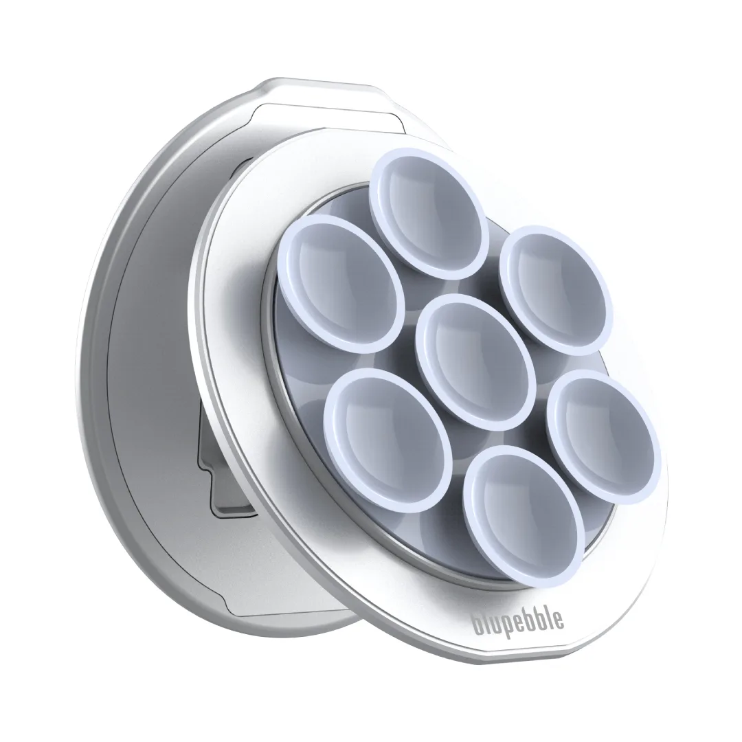 BLUPEBBLE ECLIPSE MAGNETIC GRIP SILVER BP-ECLIPSE-SL