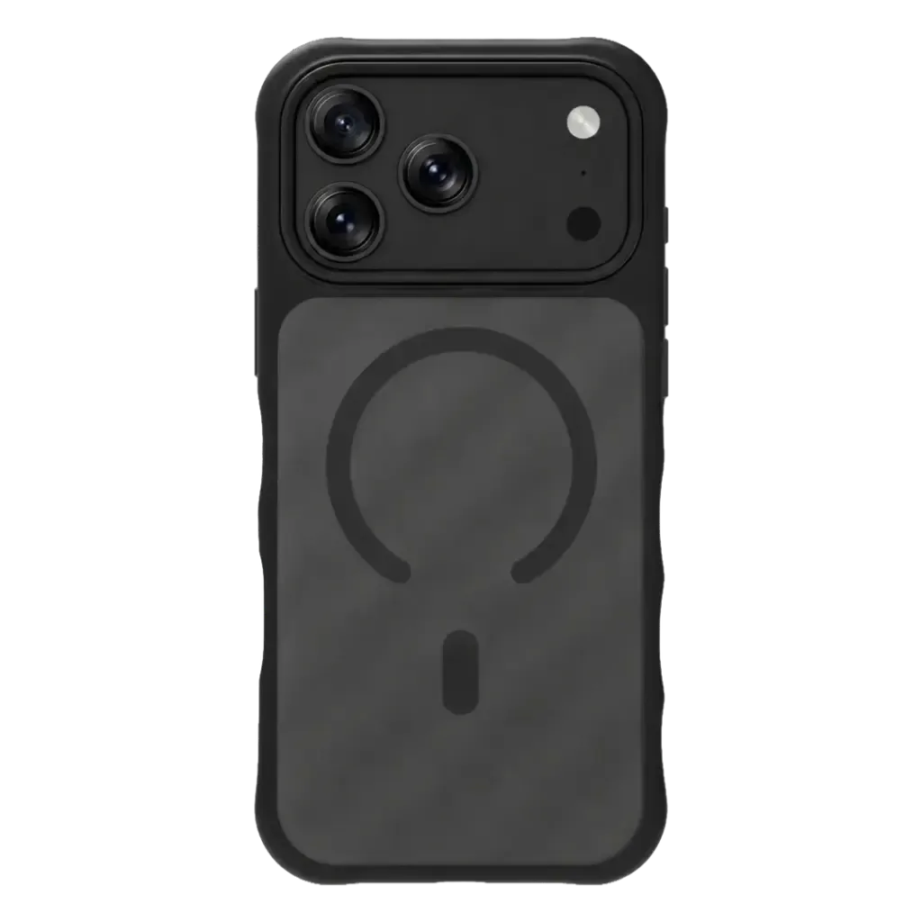 LEVELO IPHONE 18 PRO WYN MAGSAFE HYBRID PC TPU CONSTRUCTION CASE BLACK LVLWYNTPUPCC18PBK